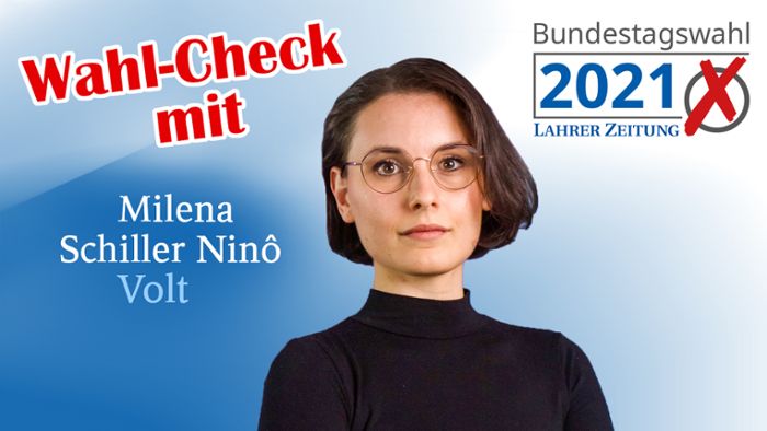 LZ-Schnellfragerunde mit Milena Schiller Ninô (Volt): Offiziell sollte gegendert werden