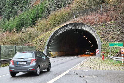 Zurzeit  ist der Sommerbergtunnel noch befahrbar. Ab Herbst 2021 wird das ganz anders aussehen. Foto: Reinhard Foto: Schwarzwälder Bote