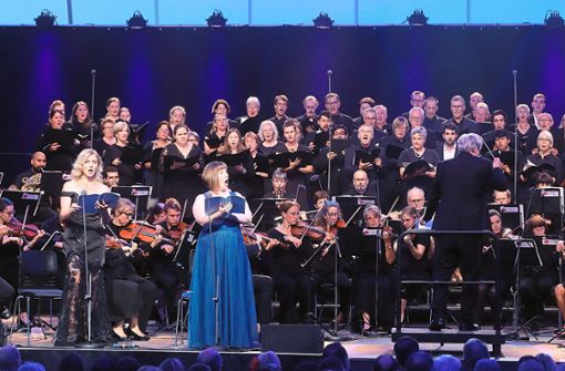 Die Philharmonie am Forum hat in Offenburg Beethovens Neunte Sinfonie aufgeführt. Foto: Haberer