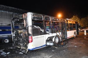 Ein Linienbus der SWEG wurde am 14. Oktober in Seelbach  angezündet. Ein Jugendlicher hat die  Tat gestanden.   Foto: Künstle