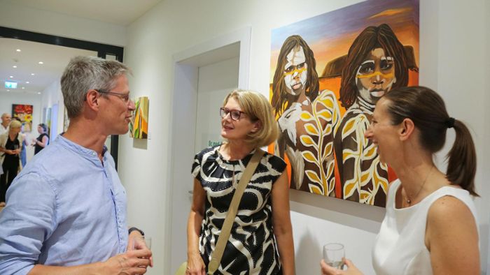 Ausstellung in Kippenheim: Kunstwerke sollen Patienten im Gesundheitszentrum erfreuen