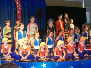 Vom Clown bis hin zum Zauberer: 26 Friesenheimer Kinder und Jugendliche haben sich ein Zirkusprogramm erarbeitet und damit letztlich das Publikum begeistern können. Foto: Bohnert-Seidel