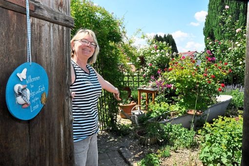 Wie schon 2017 öffnet Helga Göhringer am Sonntag, 3. Juni, wieder ihre Gartentür in Kippenheim für Besucher.   Foto: Archiv Foto: Lahrer Zeitung