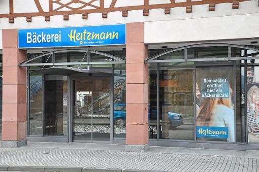 Die Filiale der Bäckerei Heitzmann  wird sich ab dem 22. Februar mit Leben füllen. Foto: Weber Foto: Lahrer Zeitung