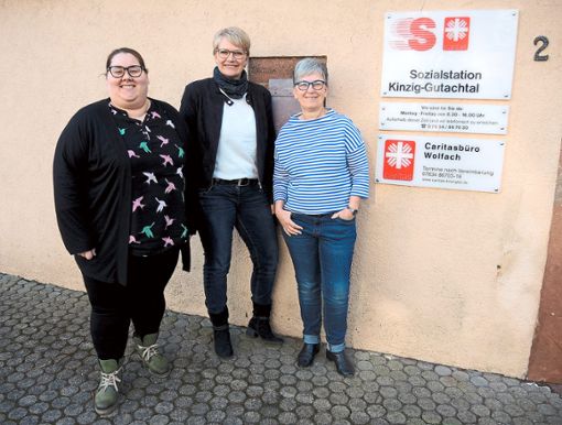 Alte Gesichter in anderen Rollen (von links): Stephanie Hermann, Heike Zwikirs und  Barbara Plaasch Foto: Jehle Foto: Schwarzwälder Bote