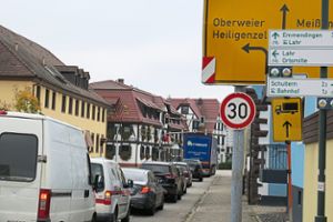 Tempo 30 auf der B 3 durch Friesenheim: Nicht alle Anwohner der Kronen- und Adlerstraße sind mit dem Ergebnis zufrieden.  Foto: Bohnert-Seidel Foto: Lahrer Zeitung