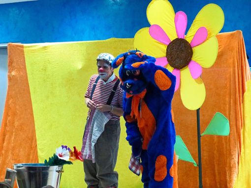 Das Prima-Klima-Kindertheater gastiert beim Kinderfestival der Lahrer Zeitung im Lahrer Stadtpark.  Foto: Badenova