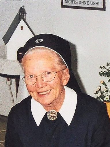 Schwester Maria Renatis Elfriede Reißmüller ist im Alter von 98 Jahren gestorben. Foto: Schönstätter Marienschwestern
