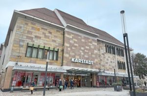 Die Karstadt-Filiale am Offenburger Lindenplatz bleibt erhalten. Foto: Armbruster
