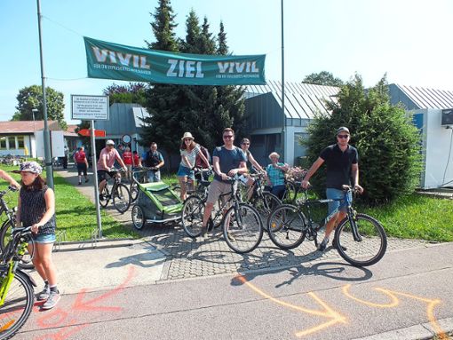Beim Internationalen Volkswandertag sind auch viele Radfahrer an den Start gegangen. Foto: Rest Foto: Lahrer Zeitung