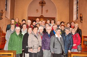 Die Mitglieder der KFD Dörlinbach feierten das 30-jährige Bestehen des Vereins mit einem Gottesdienst.  Foto: Schwab Foto: Lahrer Zeitung