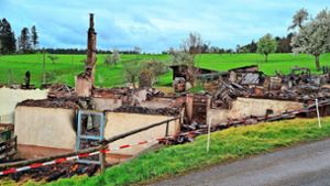 Spendenaktion gestartet: Landwirt steht nach Großbrand in Seelbach vor dem Nichts