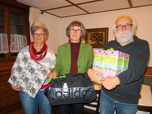 Die Gewinner des Quizes, das Jean-Philippe Naudet organisierte. Foto: Schwarzwälder Bote