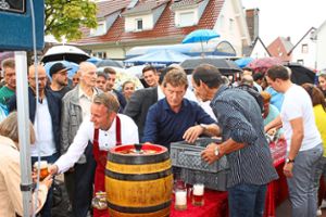Eine Szene von 2019, als das Ringsheimer  Wein- und Gassenfest letztmals in gewohnter Form stattfand.  Foto: Mutz