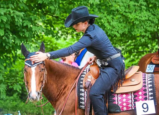 Ein perfektes Zusammenspiel von Reiter und Pferd ist beim Western-Reiten gefragt. Foto: Decoux-Kone Foto: Lahrer Zeitung