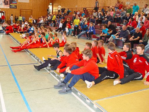 Mehr als 100 junge  Wettkämpfer nahmen bei den Gaueinzelmeisterschaften teil. Foto: Meier Foto: Lahrer Zeitung