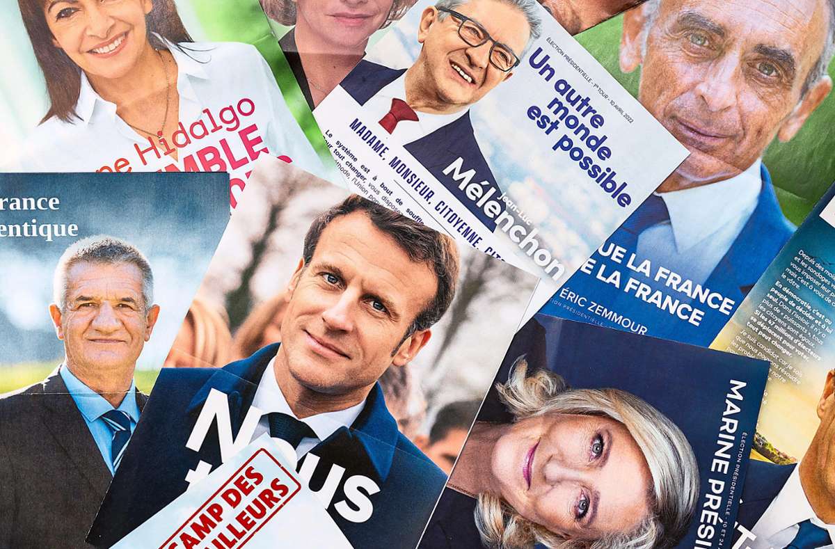 Wahlen in Frankreich: Während Amtsinhaber Emmanuel Macron hat im Department Bas-Rhin die Nase deutlich vorne hat, schnitt Herausforderin Marine Le Pen in der gesamten Großregion Grand Est besser ab. Foto: Karmann