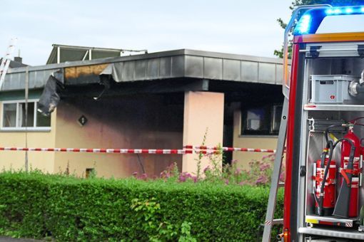 Beim Brand der katholischen Kita in Kappel am Donnerstag vergangener Woche ist ein Schaden von rund 400 .000 Euro entstanden. Foto: Ullrich
