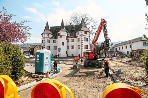 Eines der vielen Großprojekte, das 2021 fertiggestellt werden soll: der Schmieheimer Schlossgarten. Foto: Decoux-Kone