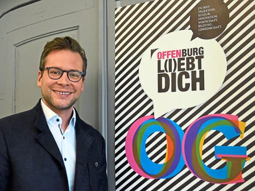 Tobias Uhrich will Bürgermeister von Neuried werden.  Foto: Stadt Offenburg