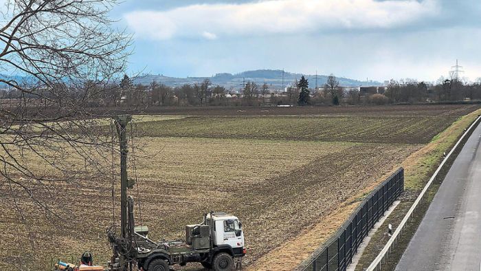 Rheintalbahnausbau: Bohrungen bis zu 25 Meter tief bei Kappel-Grafenhausen