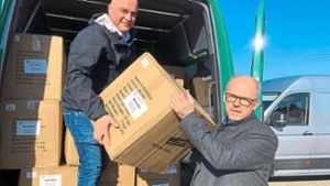 Hilfstransport ist unterwegs: Schuttertals Bürgermeister Matthias Litterst fährt Richtung Ukraine