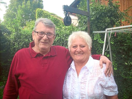 Seit 50 Jahren verheiratet: Rosalinde und Franz Klem aus Schmieheim Foto: Bär Foto: Lahrer Zeitung