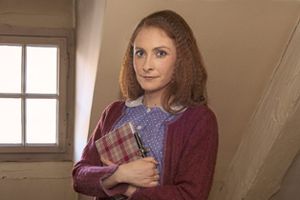 Maryline Heilig spielt die Rolle der Anne Frank.  Foto: T.A.S.