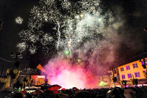 Zum Finale der Chrysanthema steigt am Sonntag um 18 Uhr ein Feuerwerk – es könnte das letzte sein. Archivfoto: Breuer Foto: Lahrer Zeitung