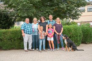 Familie Frenk aus Nonnenweier möchte Agrarfamilie 2019 werden. Foto: privat Foto: Lahrer Zeitung