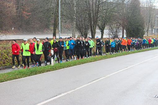 Auch beim vergangenen Silvesterlauf waren viele Läufer am Start. Foto: TV Kippenheim Foto: Lahrer Zeitung