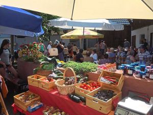 Auch beim Grafenhausener Hof- und Bauernmarkt sind Klaudia und Silvia mit einem Stand dabei.  Foto: Gemeinde Foto: Lahrer Zeitung