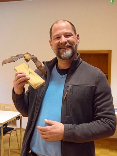 Tierarzt Martin Straube ist Fledermausexperte. Foto: Dorn Foto: Schwarzwälder Bote