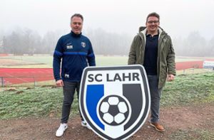 Christoph Gallus (rechts) ist ab Sommer der U 23-Coach beim SC Lahr. Foto: Verein