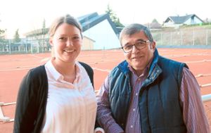Anna Bruch ist neu zur stellvertretenden Vorsitzenden der Tennisabteilung gewählt worden. Jürgen Seubert ist seit 30 Jahren  Vorsitzender in Oberschopfheim.   Foto: Bohnert-Seidel