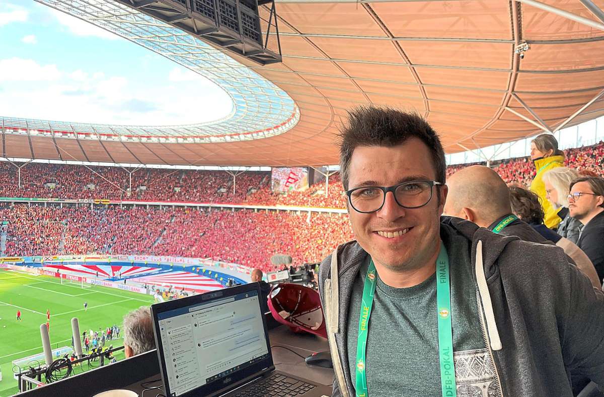 Sport-Redakteur Felix Gieger war am Wochenende in Berlin und berichtete über das DFB-Pokalfinale des SC Freiburg.