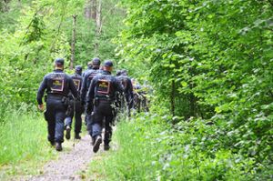 Tagelang durchkämmte die Polizei das Waldgebiet um den Ruster Altrhein, um Spuren im Fall Alla K. zu finden. Foto: Bender (Archiv)