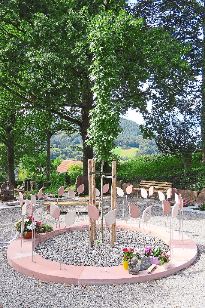 Der Urnengarten auf dem Seelbacher Friedhof Foto: Gemeinde Foto: Lahrer Zeitung