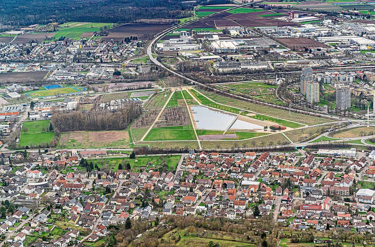 Seit der Eingemeindung ist Mietersheim von 1200 auf mehr als 2000 Einwohner angewachsen. Zur Gemarkung gehört auch das LGS-Gelände.