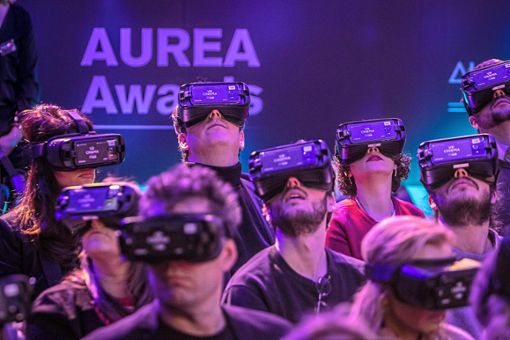 Der Aurea Award zeichnet das Unternehmen mit der besten Entwicklung zum Thema virtuelle Realität aus.Foto: Mack Foto: Lahrer Zeitung