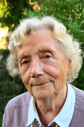 Eva-Maria Grunwald erwartet zum 90. Geburtstag viel Besuch. Foto: cbs Foto: Lahrer Zeitung