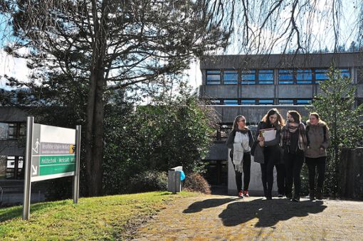 Für 2,1 Millionen Euro will der Landkreis das Hauptgebäude der Gewerblichen Schulen in Wolfach sanieren.  Foto: Steitz