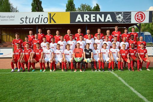 Das Team des Bezirksligisten FV Ettenheim in der Saison 2018/19.  Foto: Bühler Foto: Lahrer Zeitung