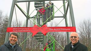 Weihnachtsgeschenk für Ettenheim: Aussichtsturm wechselt Eigentümer