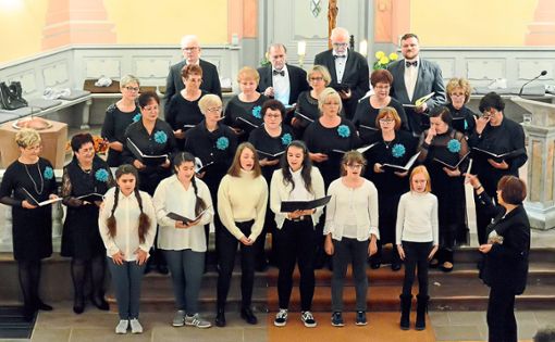 Der Deutsch-Russische Chor sang Werke von Mozart sowie geistliche Lieder. Foto: Baublies Foto: Lahrer Zeitung