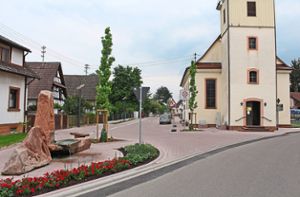 Der Dorfplatz wurde saniert. Doch was Wittenweier fehlt sind Bushaltestellen.Foto: Archivfoto: Mühl Foto: Lahrer Zeitung