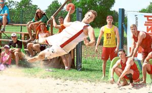 Dort, wo normalerweise die Aldner Beach Days stattfinden, sollen bald DHB-Stützpunkttrainings für Beachhandballer angeboten werden.  Foto: Wendling Foto: Lahrer Zeitung