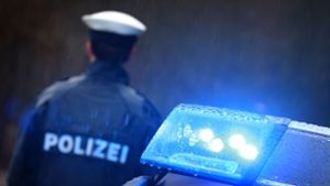Die Polizei suchte in der Nacht auf Samstag in Durbach mit mehreren Streifen und einem Polizeihubschrauber nach zwei Tatverdächtigen. Foto: Hildenbrand