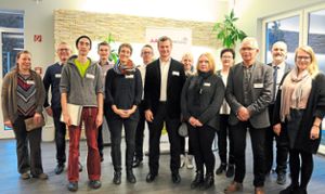 Die ausgezeichneten Vertreter der Vereine und Organisationen zusammen mit Julabo-Geschäftsführer Markus Juchheim (Mitte)  Foto: Baublies