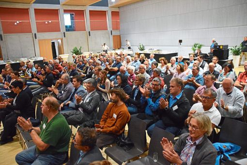 Mehr als 100 Unternehmer diskutierten bei der IHK in Lahr auf der Landesgartenschau über die Digitalisierung in der Industrie und im Handel. Foto: Braun Foto: Lahrer Zeitung